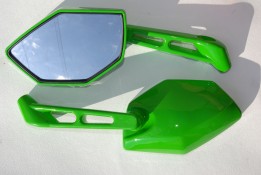 Зеркала заднего вида ТИП 22 зеленые (8мм)